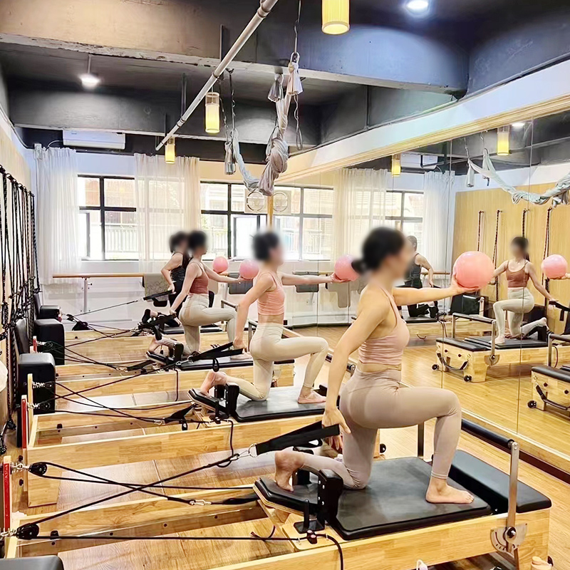 Pilates Yoga Reformer - 2025年最新ピラティス・リフォーマー器具 ホームジム ヨガ ピラティス器具 フィットネス・リフォーマー スタジオ用