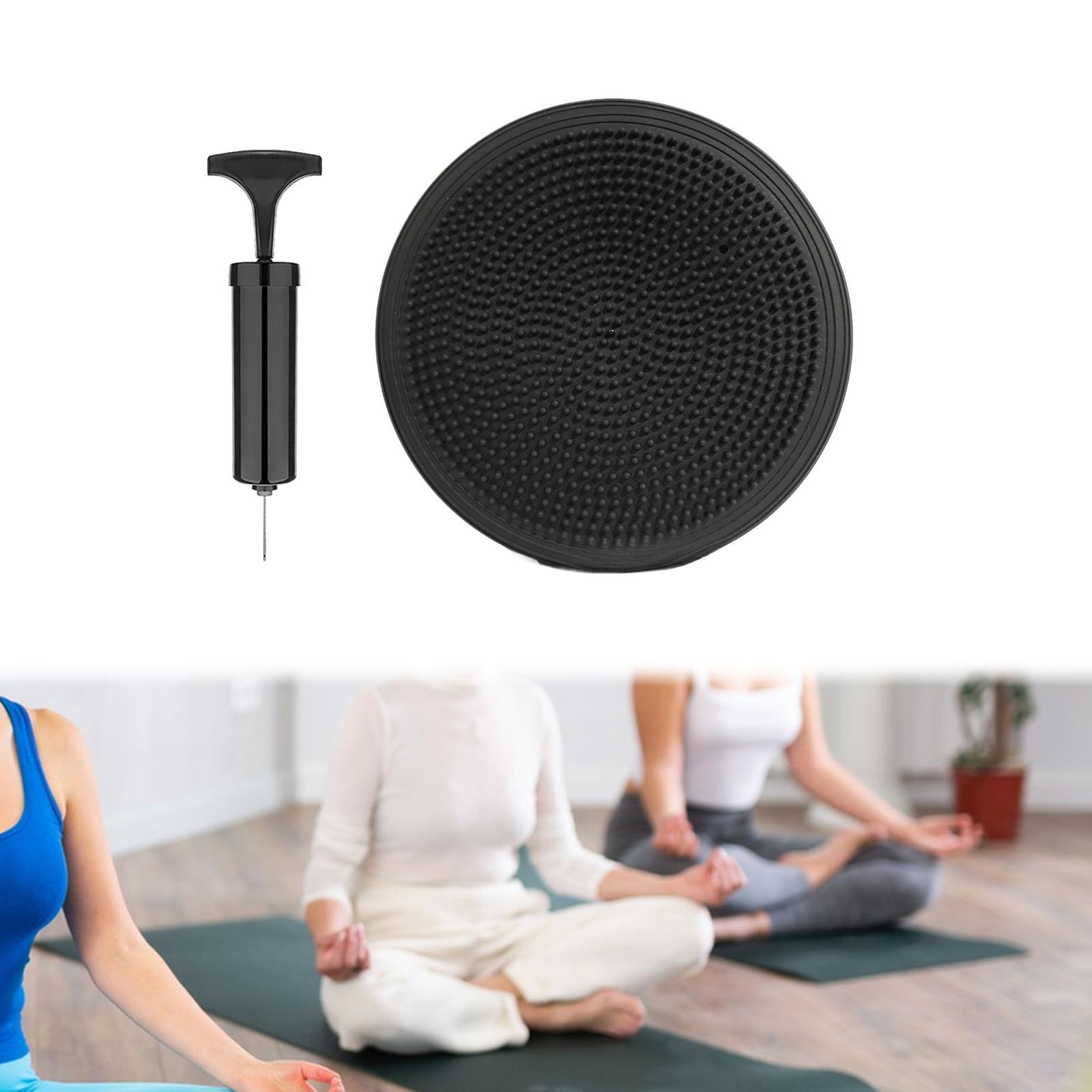 大人用インフレーションポンプ付きバランスクッション、バランス - Exercise Disc Inflatable のレビューと価格