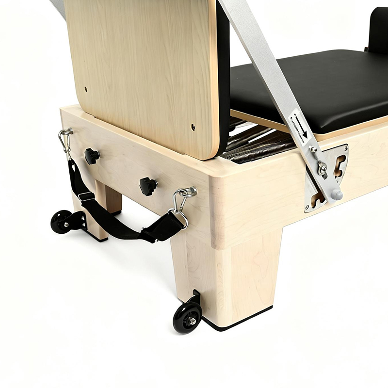ホワイトメープル製ポータブル調整可能ピラティスリフォーマー、 - Pilates Yoga Reformer のレビューと価格