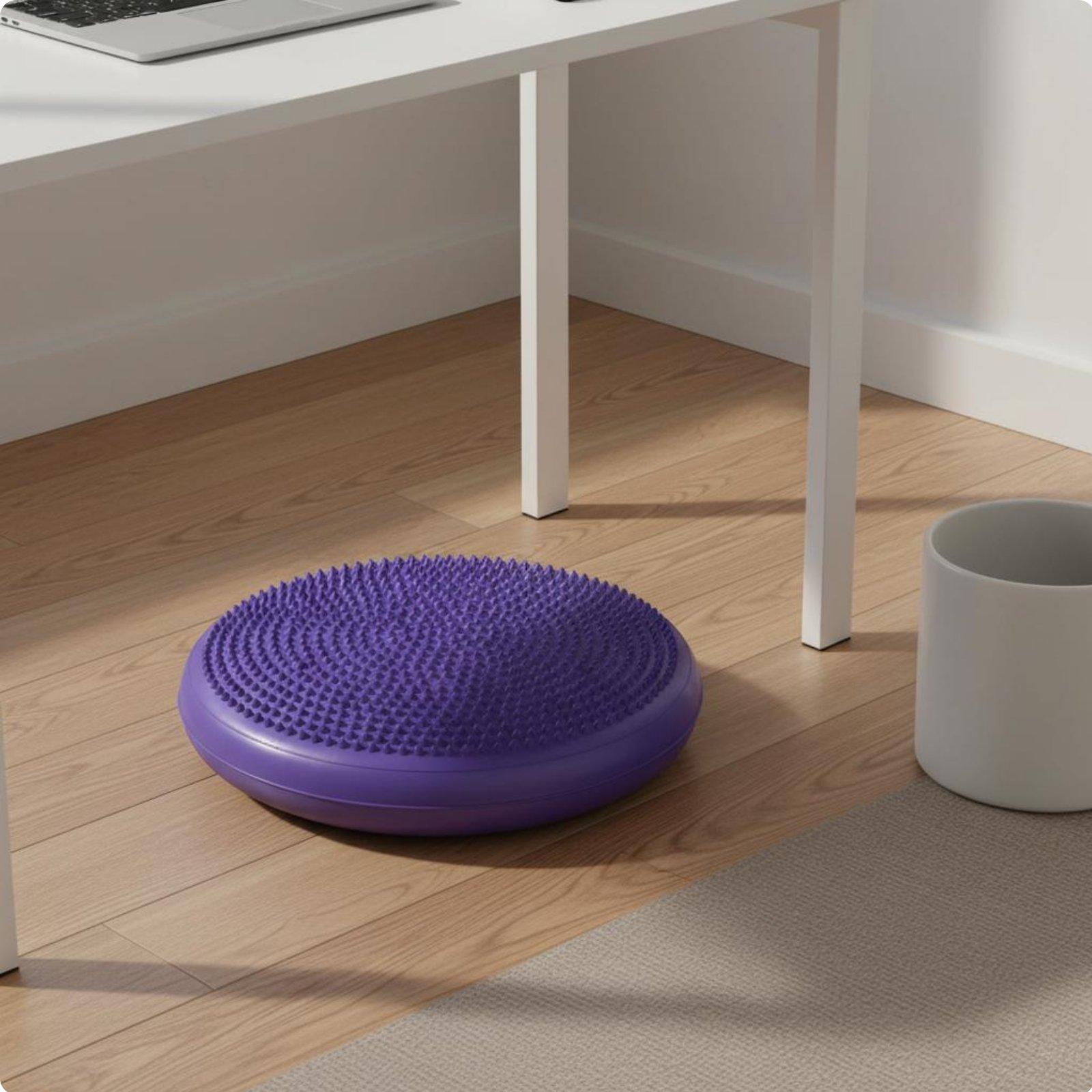 フィットネス用バランスクッション、PVCヨガパッド、体幹強化 - Exercise Disc Inflatable のレビューと価格