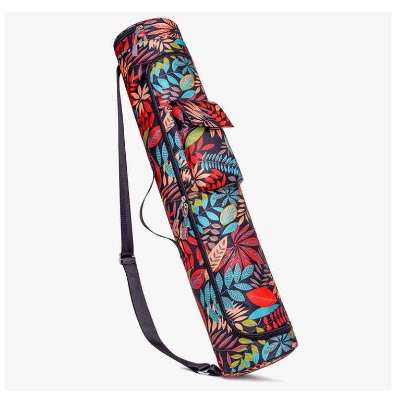 ファッションプリント厚手ヨガフィットネスバッグ大容量ポータブ - Yoga Mat Bag Carrier のレビューと価格