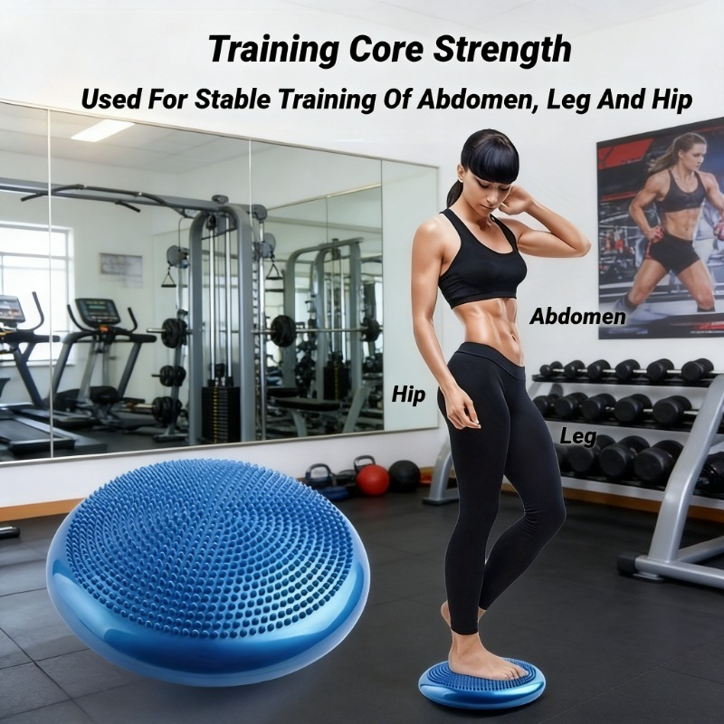 マッサージバランスディスク インフレータブル安定性ウォブルク - Exercise Disc Inflatable のレビューと価格