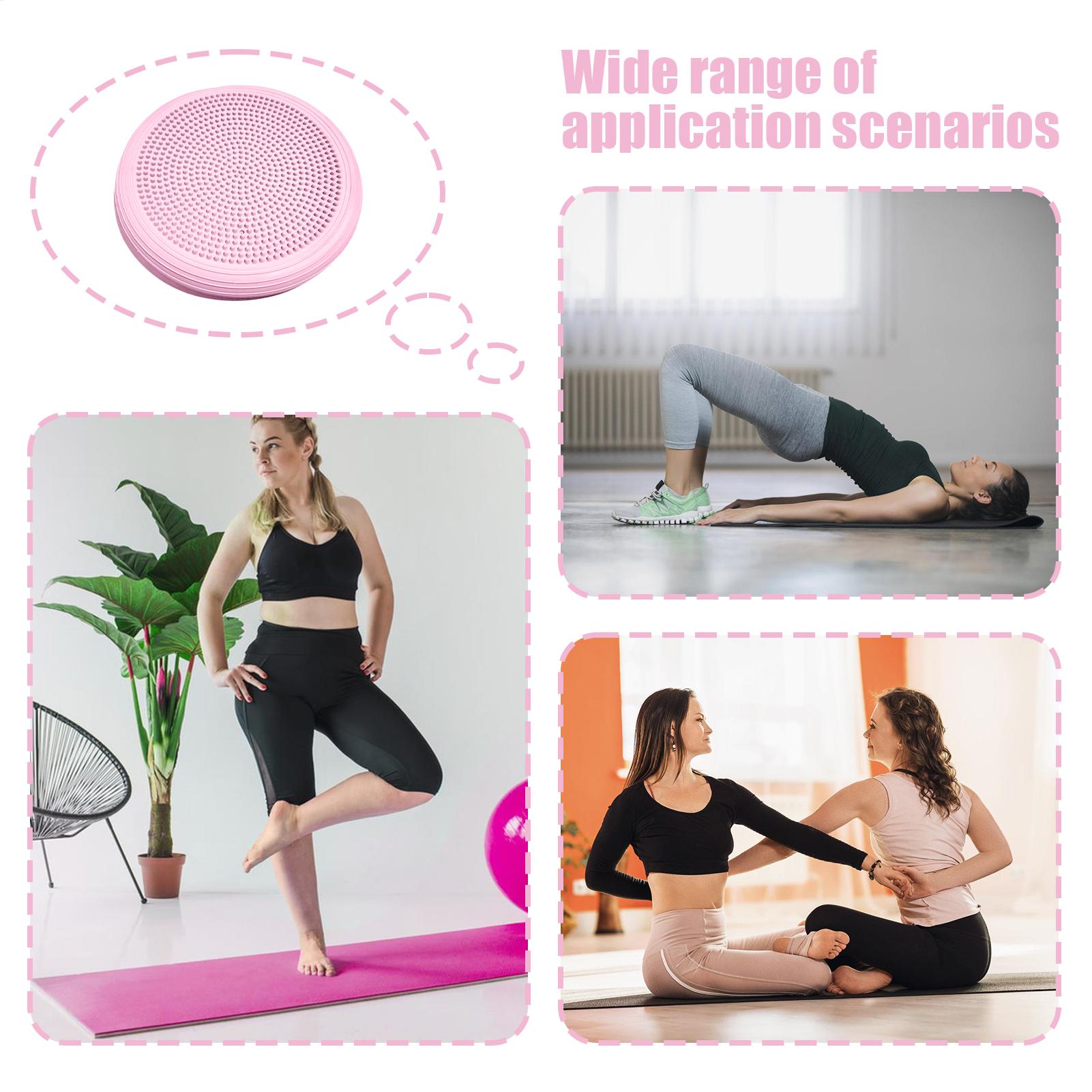 バランスディスクインフレータブルマッサージクッション滑り止め - Exercise Disc Inflatable のレビューと価格