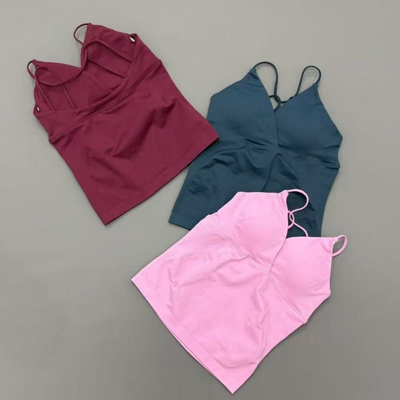 ビジョントゥイストフロントロングライントップ女性用ホルターV - Pilates V Yoga のレビューと価格