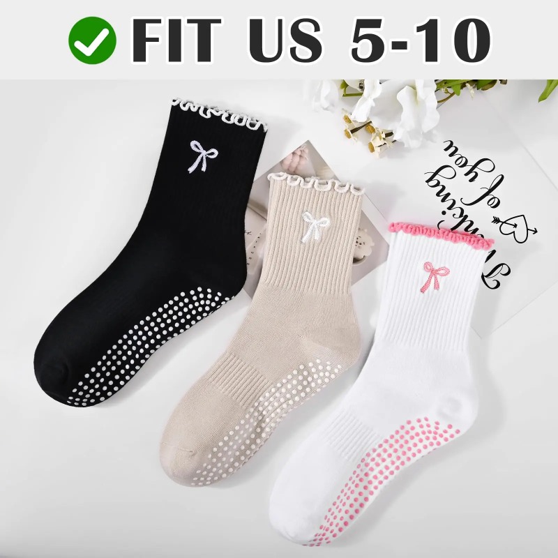 プロフェッショナルヨガソックス、コットンストラップシリコン滑 - Yoga Pilates Yoga のレビューと価格
