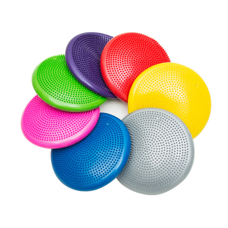 インフレータブルバランスディスクボード耐久性のあるフットマッ - Exercise Disc Inflatable のレビューと価格