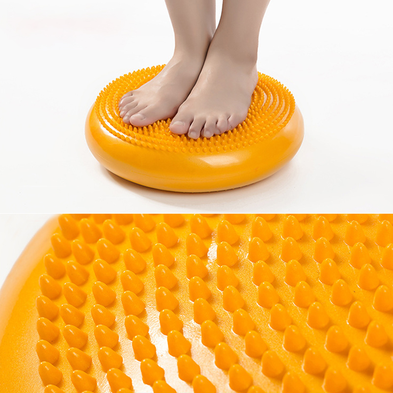 インフレータブルバランスディスクボード耐久性のあるフットマッ - Exercise Disc Inflatable のレビューと価格