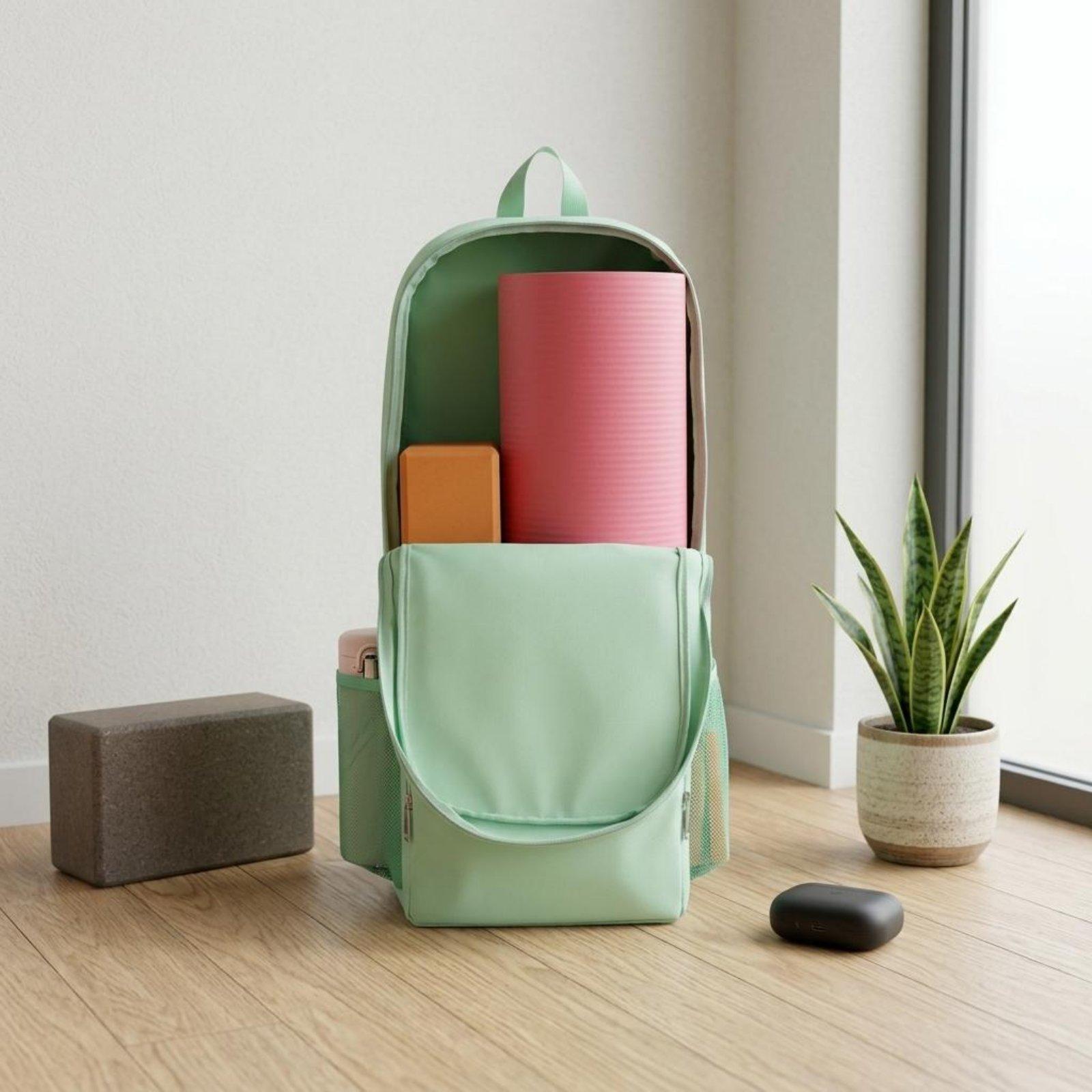 工業用キャリアフィットネスマット厚手バッグ、ウェット分離ポケ - Yoga Mat Bag Carrier のレビューと価格