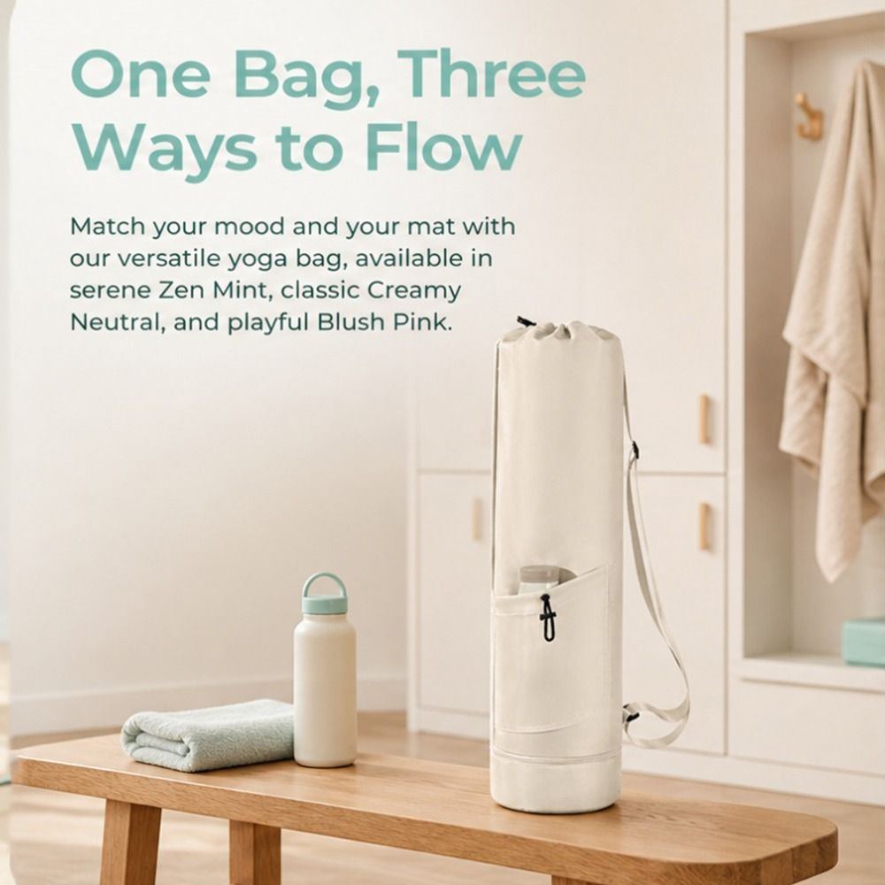 大容量ヨガマット収納バッグ、調節可能なストラップ、防水フィッ - Yoga Mat Bag Carrier のレビューと価格