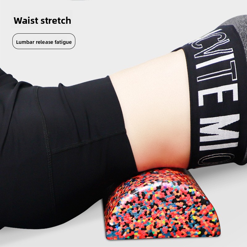 30x15cmの半円形フォームローラー。半円柱型で、ヨガ、バ - Pilates Yoga Barı のレビューと価格