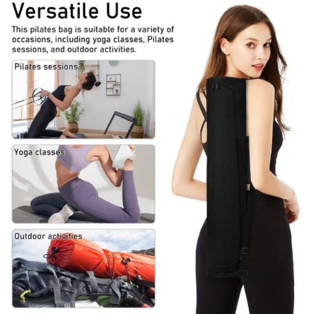 厚みのあるヨガマットバッグ折りたたみ調節可能なストラップピラ - Pilates Yoga Bag のレビューと価格